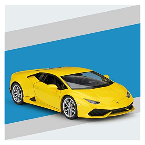 shuishuicui 1 24 Für Lamborghin Huracan LP610-4 Legierung Sportwagen Modell Diecast Simulation Fahrzeuge Spielzeug Geschenk Sammlung(Yellow) von shuishuicui