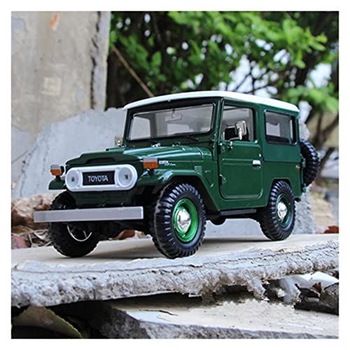 shuishuicui 1 24 Für Toyota FJ40 Cruiser Legierung Automodell Diecasts Spielzeug Geländewagen Simulation Kinder Geschenk(Grün) von shuishuicui