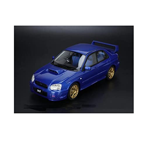 shuishuicui 1 24 for Subaru-Impreza Blau Simulation Legierung Druckguss Automodell Erwachsene Sammlung Geschenk Spielzeug Handwerk von shuishuicui