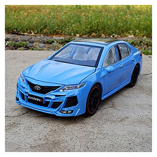 shuishuicui 1 24 for Toyota Camry Zinklegierung Automodell Sound Und Licht Simulation Kinder (Blau) von shuishuicui