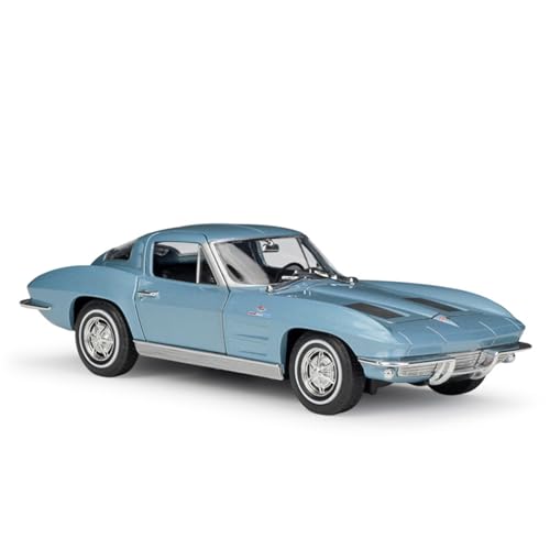 shuishuicui 1 24 für Chevrolet 1963 Corvette Legierung Auto Modell Spielzeug 7 Zoll Dekoration Desktop Sammlung Geschenk Memorial Männer von shuishuicui
