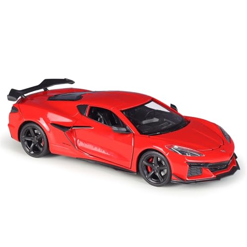 shuishuicui 1 24 für Chevrolet Corvette 2023 Corvette Z06 Legierung Auto Modell Spielzeug Sammlung Junge Geschenk Dekoration Schreibtisch von shuishuicui