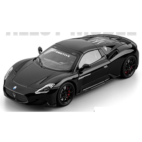 shuishuicui 1 24 für Maserati MC20 Cabrio Legierung Auto Modell 8 Zoll Spielzeug Für Männer Und Jungen Zu Sammeln Dual Modus Display Schreibtisch(Black) von shuishuicui