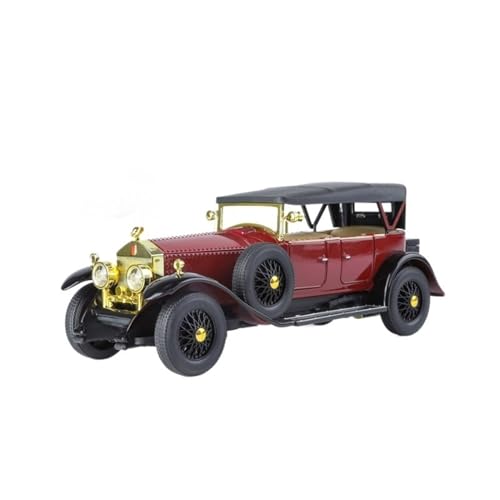 shuishuicui 1 24 für Rolls-Royce Phantom Generation Oldtimer Legierung Auto Modell Spielzeug 22CM Herren Jungen Sammlung Dual Modus Display Schreibtisch(Red) von shuishuicui