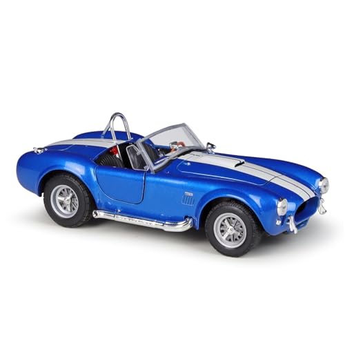 shuishuicui 1 24 für Shelby 1965 Cobra Shelby 427 SC Legierung Auto Modell Spielzeug Sammlung Junge Geschenk Dekorative Schreibtisch von shuishuicui