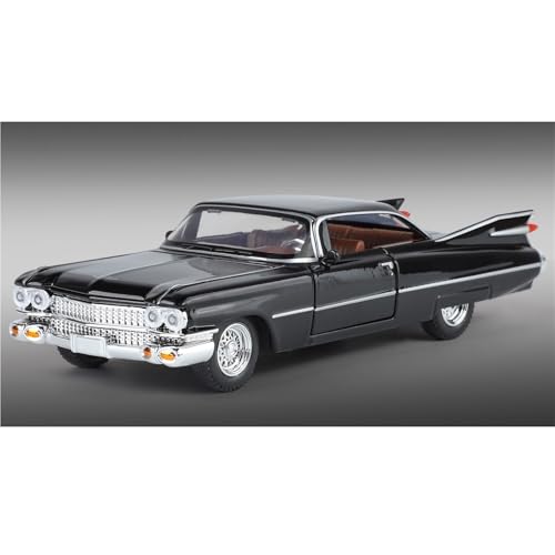 shuishuicui 1 32 Für Cadillac Rocket Oldtimer Automodell Legierung Spielzeug Jungen Männer Dekoriert Schreibtisch Sammlung Souvenir 6 Zoll(Black) von shuishuicui