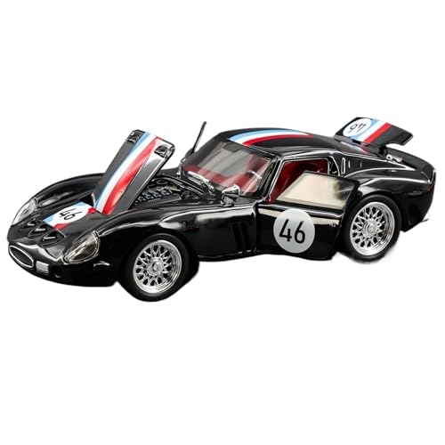 shuishuicui 1 32 Für Ferrari 250GTO Legierung Auto Modell Player Dekoration Sammlung Männer Und Jungen Geschenke Geburtstag(Black) von shuishuicui