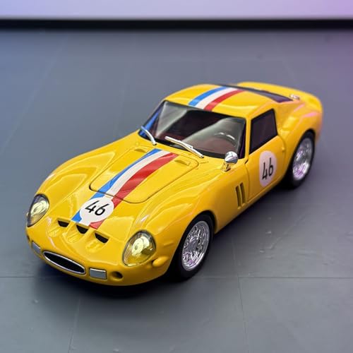 shuishuicui 1 32 Für Ferrari 250GTO Legierung Auto Modell Player Dekoration Sammlung Männer Und Jungen Geschenke Geburtstag(Yellow) von shuishuicui