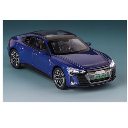 shuishuicui 1 32 für Audi E-TRONGT Sportwagen Legierung Automodell Männer Display Spielzeug Sammlung Jungen Schreibtisch Dekoration 6 Zoll(Blue) von shuishuicui