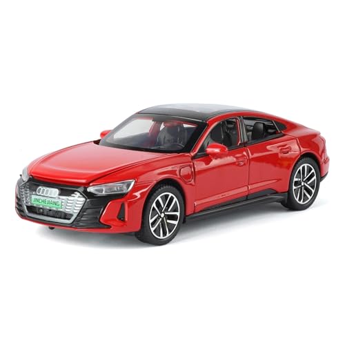 shuishuicui 1 32 für Audi E-TRONGT Sportwagen Legierung Automodell Männer Display Spielzeug Sammlung Jungen Schreibtisch Dekoration 6 Zoll(Red) von shuishuicui