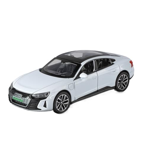 shuishuicui 1 32 für Audi E-TRONGT Sportwagen Legierung Automodell Männer Display Spielzeug Sammlung Jungen Schreibtisch Dekoration 6 Zoll(White) von shuishuicui