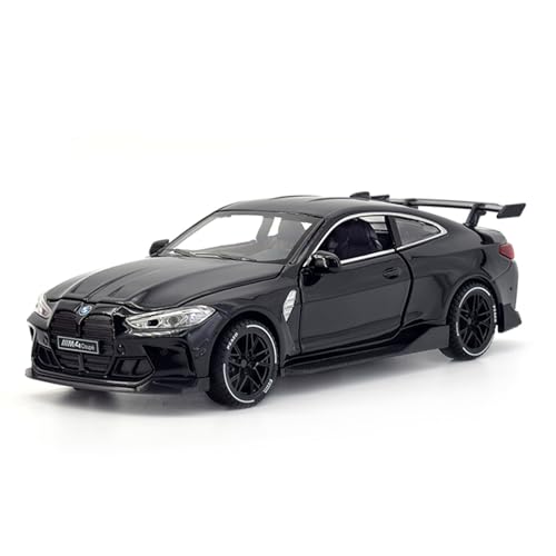 shuishuicui 1 32 für BMW M4 Legierung Auto Modell Spielzeug 16CM Schreibtisch Dekoration Sammlung Memorial Männer Und Frauen(Black) von shuishuicui