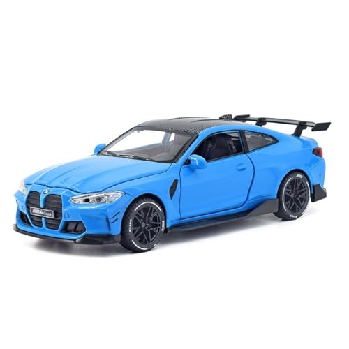 shuishuicui 1 32 für BMW M4 Legierung Auto Modell Spielzeug 16CM Schreibtisch Dekoration Sammlung Memorial Männer Und Frauen(Blue) von shuishuicui