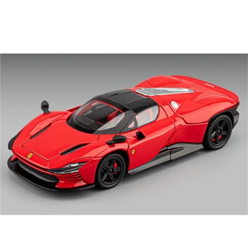 shuishuicui 1 32 für Ferrari Sp3 Cabrio Version Legierung Auto Modell Toy Boy Sammlung Memorial 6 Zoll Schreibtisch Dekoration(Red) von shuishuicui
