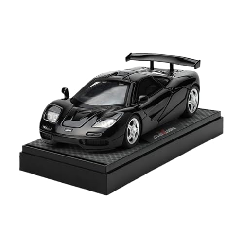 shuishuicui 1 32 für McLaren F1 Legierung Auto Modell Spielzeug Sammlung 5,8 Zoll Schreibtisch Dekoration Memorial Männer Jungen(Black) von shuishuicui