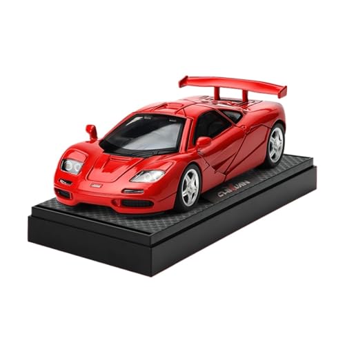 shuishuicui 1 32 für McLaren F1 Legierung Auto Modell Spielzeug Sammlung 5,8 Zoll Schreibtisch Dekoration Memorial Männer Jungen(Red) von shuishuicui