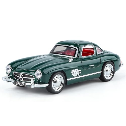 shuishuicui 1 32 für Mercedes 300SL Oldtimer Automodell Legierung Spielzeug Jungen Männer Sammlung Schreibtisch Dekoration 6 Zoll Sammlung Geschenk(Green) von shuishuicui