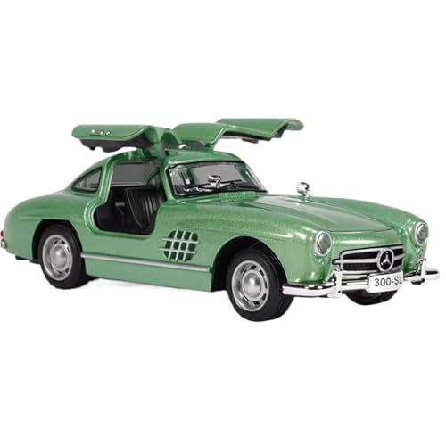 shuishuicui 1 32 für Mercedes 300SL Track Edition Legierung Auto Display 15CM Sammlung Geschenk Erwachsene Miniatur Spielzeug(Green) von shuishuicui