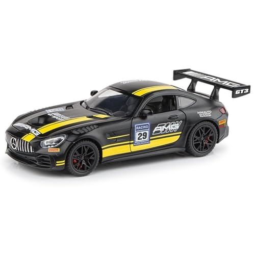 shuishuicui 1 32 für Mercedes Benz GT3, Sportauto, Streckenversion, Modellauto, Spielzeug, Männer, Kinder, Sammlung, Gedenkdekoration, Schreibtisch, 15,2 cm (6 Zoll), Schwarz von shuishuicui