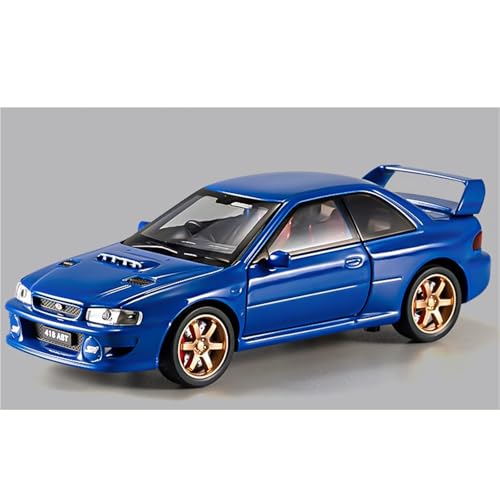 shuishuicui 1 32 für Subaru Impreza Alloy Car Model Collection Toys Collection Decoration Desk Jungen(Blue) von shuishuicui