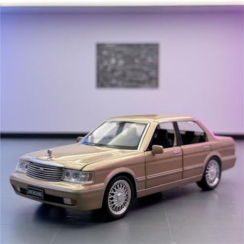 shuishuicui 1 32 für Toyota Crown Legierung Automodell Erwachsene Spielzeug für Jungen Sammlung Ornamente Schreibtisch Souvenirs 6 Zoll(Gold) von shuishuicui