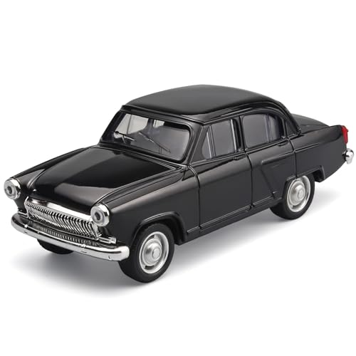 shuishuicui 1 43 ​​für Gaas-21 Legierung Auto Modell Spielzeug Dekoration Schreibtisch 4 Zoll Sammlung Geschenk Memorial Männer Jungen(Black) von shuishuicui