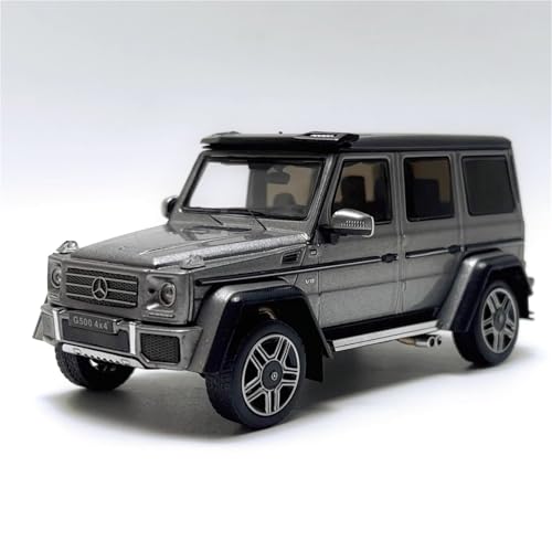 shuishuicui 1 43 ​​für Mercedes Benz G500 Legierung Auto Modell Erwachsene Spielzeug Sammlung Männer 4 Zoll Dekoration Schreibtisch Memorial(Gray) von shuishuicui