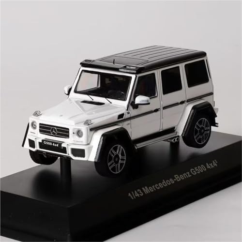 shuishuicui 1 43 ​​für Mercedes Benz G500 Legierung Auto Modell Erwachsene Spielzeug Sammlung Männer 4 Zoll Dekoration Schreibtisch Memorial(White) von shuishuicui