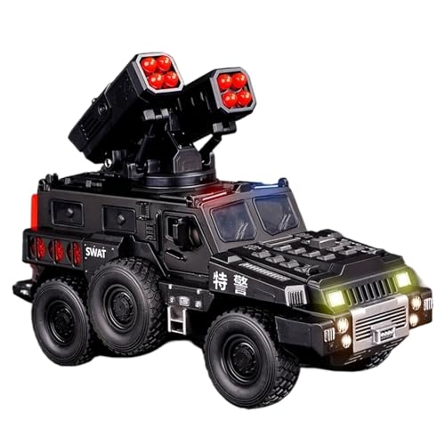 shuishuicui 1 50 Off-Road-Auto-Modell Legierung Militärmodell Pendel Spielzeug Jungen dekoriert Schreibtisch Sammlung Memorial(Black) von shuishuicui