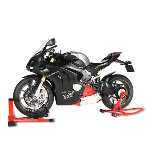 shuishuicui 1 6 für Ducati V4S Legierung Motorrad Hochwertiges Spielzeug Dekorativer Schreibtisch Herren Jungen Sammlung Memorial 15,7 Zoll(Black) von shuishuicui