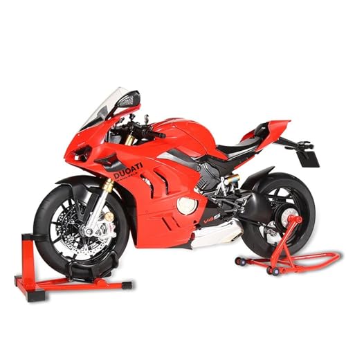shuishuicui 1 6 für Ducati V4S Legierung Motorrad Hochwertiges Spielzeug Dekorativer Schreibtisch Herren Jungen Sammlung Memorial 15,7 Zoll(Red) von shuishuicui