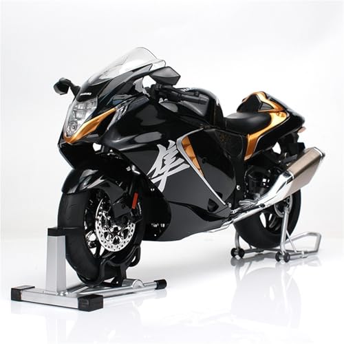 shuishuicui 1 6 für Suzuki Hayabusa Hochwertiges Legierungsmotorradmodell 16 Zoll Dekorative Schreibtisch-Souvenir-Spielzeugserie Männer Jungen(Black) von shuishuicui