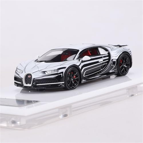 shuishuicui 1 64 für Bugatti Veyron Keramik Drachen Chiron Harz Auto Modell Sammlung Spielzeug Schreibtisch Dekoration Memorial Männer(Black) von shuishuicui