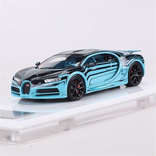 shuishuicui 1 64 für Bugatti Veyron Keramik Drachen Chiron Harz Auto Modell Sammlung Spielzeug Schreibtisch Dekoration Memorial Männer(White) von shuishuicui