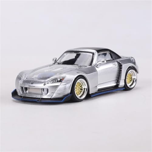 shuishuicui 1 64 für Honda S2000 Cabrio Sportwagen Wide Body Modifikation Legierung Auto Modell Spielzeug Sammlung Dekoration Männer von shuishuicui