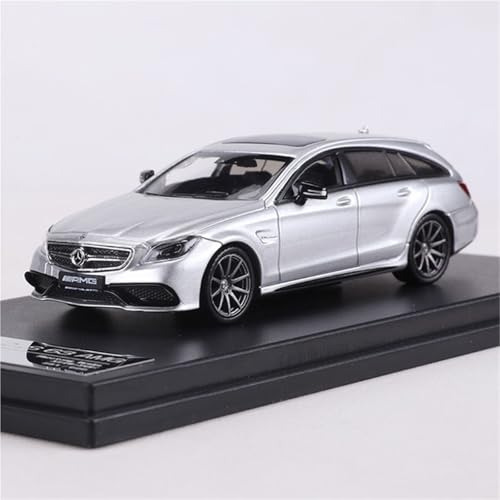 shuishuicui 1 64 für Mercedes-Benz CLS63 Kombi Legierung Automodell Erwachsene Ornament Herren Spielzeug Sammlung Geschenk 6CM(Silver) von shuishuicui