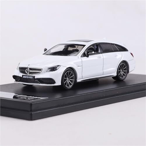 shuishuicui 1 64 für Mercedes-Benz CLS63 Kombi Legierung Automodell Erwachsene Ornament Herren Spielzeug Sammlung Geschenk 6CM(White) von shuishuicui