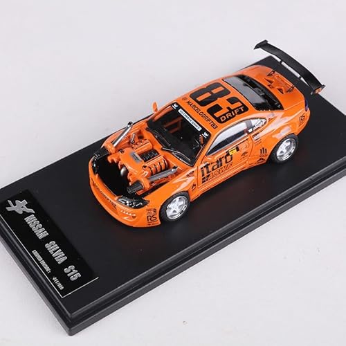 shuishuicui 1 64 für Nissan S15 4,0 Simulation Legierung Auto Modell Erwachsene Spielzeug Sammlung Dekoration Jungen Geschenk von shuishuicui