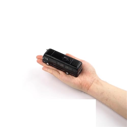 shuishuicui 1 64 für Red Flag Guoyue Bus Automodell Legierung Spielzeug 4 Zoll schwarz Miniatur Sammlung männliche Sammlung Schreibtisch Display von shuishuicui