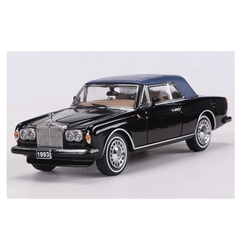 shuishuicui 1 64 für Rolls-Royce Dangerous Road Corniche IV Offenes Oldtimer-Legierungsautomodell Spielzeugsammlung Dekoration für Männer(Black) von shuishuicui
