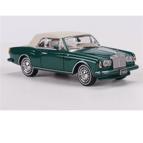 shuishuicui 1 64 für Rolls-Royce Dangerous Road Corniche IV Offenes Oldtimer-Legierungsautomodell Spielzeugsammlung Dekoration für Männer(Green) von shuishuicui