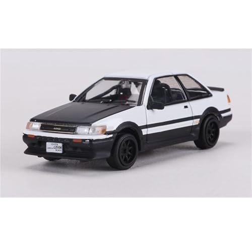 shuishuicui 1 64 für Toyota Corolla Levin GT-APEX (AE86) Trimmebene Simulation Legierung Auto Modell Sammlung Herren Miniatur Spielzeug Dekoration(Black) von shuishuicui