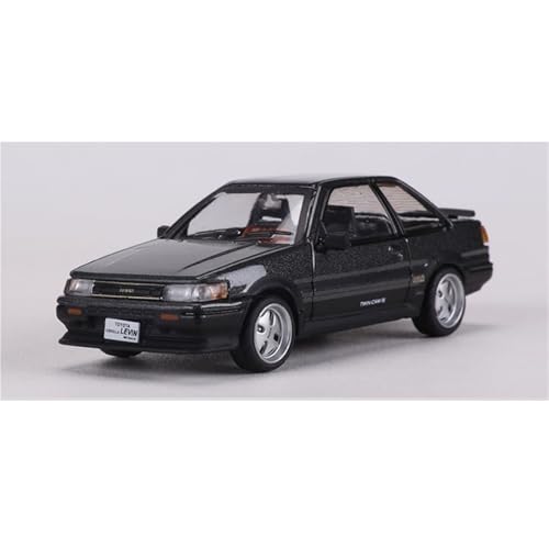 shuishuicui 1 64 für Toyota Corolla Levin GT-APEX (AE86) Trimmebene Simulation Legierung Auto Modell Sammlung Herren Miniatur Spielzeug Dekoration(Gray) von shuishuicui