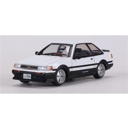 shuishuicui 1 64 für Toyota Corolla Levin GT-APEX (AE86) Trimmebene Simulation Legierung Auto Modell Sammlung Herren Miniatur Spielzeug Dekoration(White) von shuishuicui