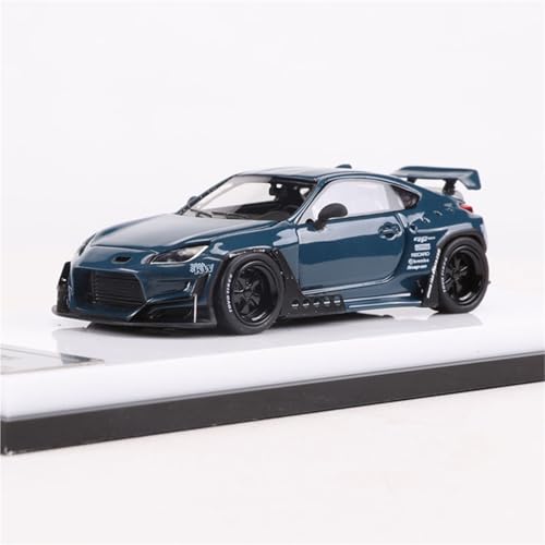 shuishuicui 1 64 für Toyota GT86 Rocket Bunny Wide Body Conversion Edition Legierung Automodelle Herren Display Spielzeug Sammlung Jungen Spielzeug(Blue) von shuishuicui