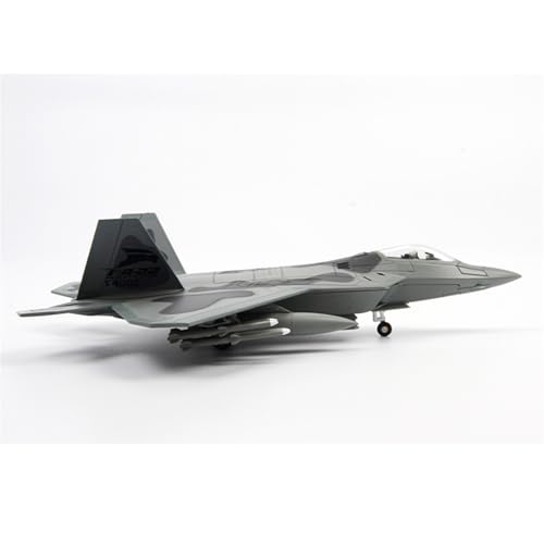 shuishuicui 1 72 für F-22 Raptor Stealth Flugzeug Modell Kämpfer Legierung Fertig Dekorative Schreibtisch Sammlung 19CM Männer Geschenk Gedenken von shuishuicui