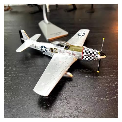 shuishuicui 1 72 für P51D Mustang Kampfflugzeug Modellflugzeug Fertige Männer Geschenke 14CM Sammlung Schreibtisch Dekoration Gedenk von shuishuicui