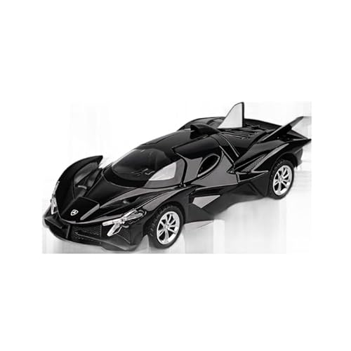 shuishuicui Apollo Evo Sportwagen, 1/36, Modellauto aus Legierung, Sammlerspielzeug, Dekoration, 5 Zoll, Büro, Jungen, Herren, Gedenktag (Schwarz) von shuishuicui