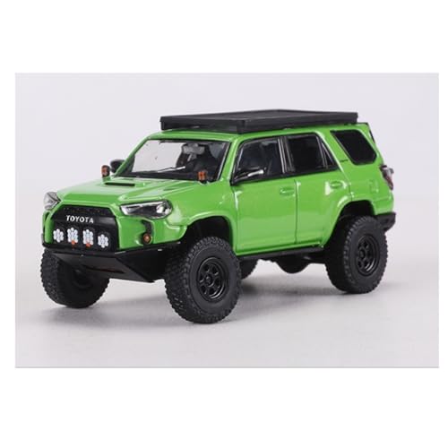 shuishuicui Automodell 1 64 für Toyota Superbar Off Road Remastered Legierung Spielzeug Dekoration Herrenkollektion Geschenk mit Zubehör(Green) von shuishuicui