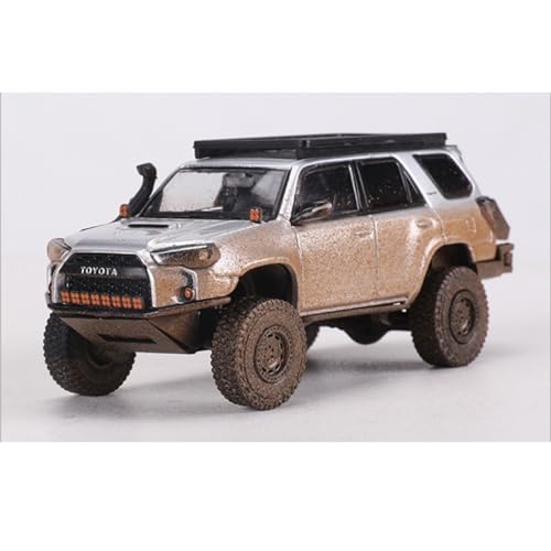 shuishuicui Automodell 1 64 für Toyota Superbar Off Road Remastered Legierung Spielzeug Dekoration Herrenkollektion Geschenk mit Zubehör(Silver) von shuishuicui